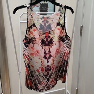 Floral printed tank